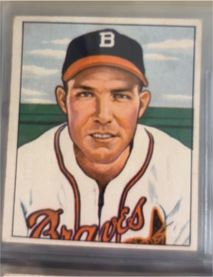 1950 Bowman #193 Pete Reiser Boston Braves — front