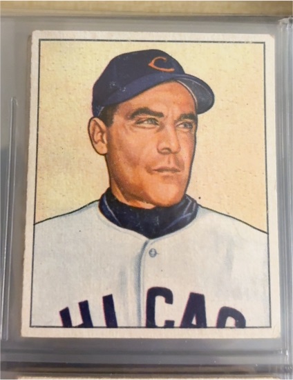 1950 Bowman #195 Phil Cavarretta — front