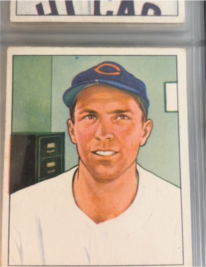 1950 Bowman #198 Danny Litwhiler — front