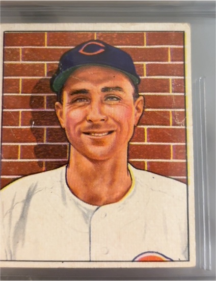 1950 Bowman #197 Johnny Wyrostek — front