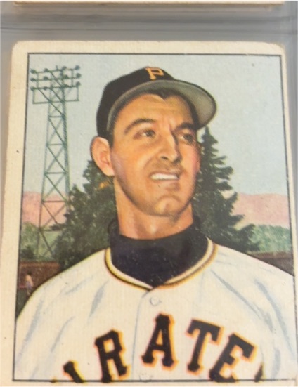 1950 Bowman #201 Pete Castiglione — front