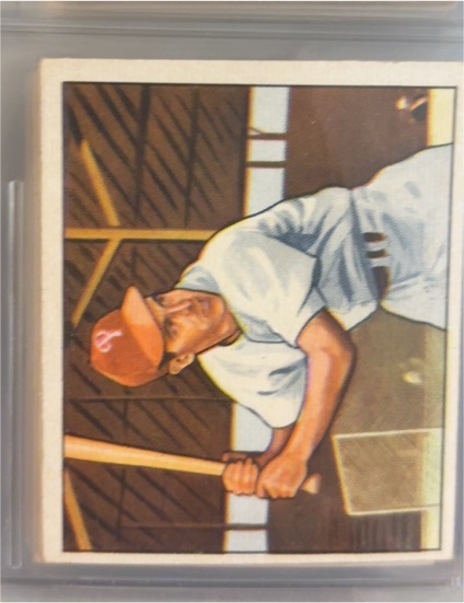 1950 Bowman #204 Granville Hamner — front