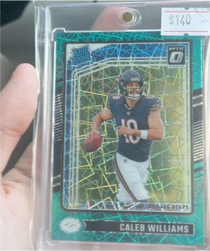 2024 Panini Donruss Optic #201 Caleb Williams — front