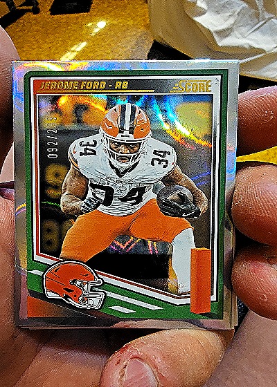 2025 Panini Score #092 Jerome Ford — front
