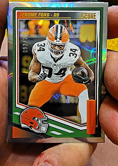 2025 Panini Score #092 Jerome Ford — front
