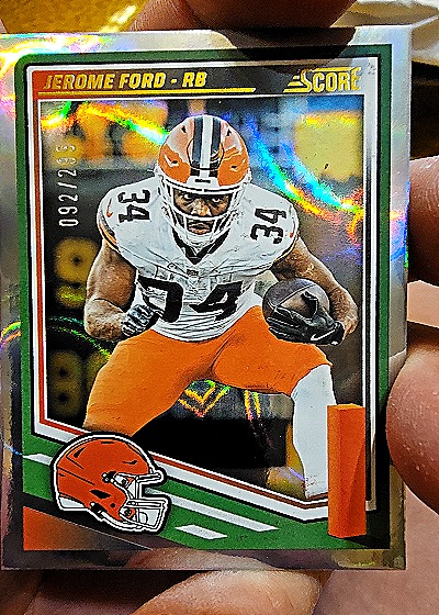 2025 Panini Score #255 Jerome Ford — front