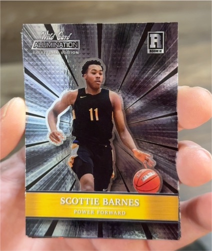 2021-22 Wild Card Alumination #ABC-68 Scottie Barnes — front