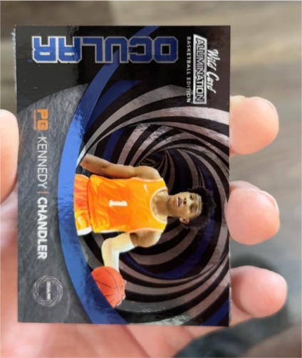 2021 Wild Card Alumination Ocular #OC-1 Kennedy Chandler — front