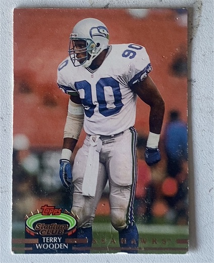 1992 Topps Stadium Club #91 Terry Wooden — front