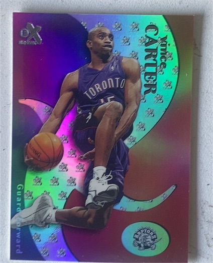1999-00 Skybox E-X #16 Vince Carter — front