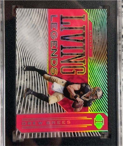 2020 Panini Illusions #LL6 Drew Brees Living Legends — front