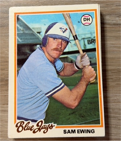 1978 Topps #344 Sam Ewing — front