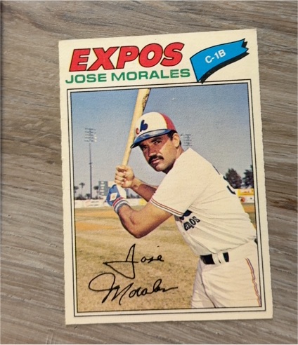 1977 O-Pee-Chee #90 Jose Morales — front