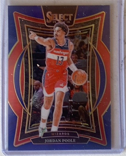 2024-25 Panini Select #17 Jordan Poole — front