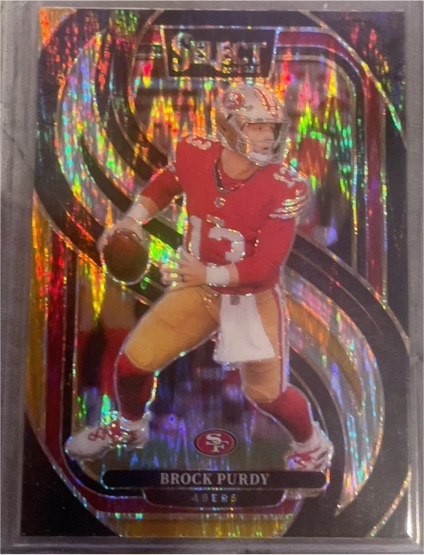 2024 Panini Select #124 Brock Purdy — front