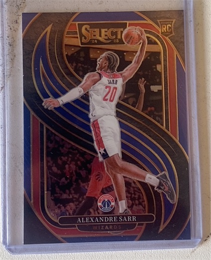 2024-25 Panini Select Premier Level #185 Alexandre Sarr — front
