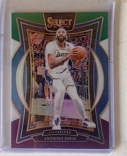 2024-25 Panini Select Concourse #25 Anthony Davis — front