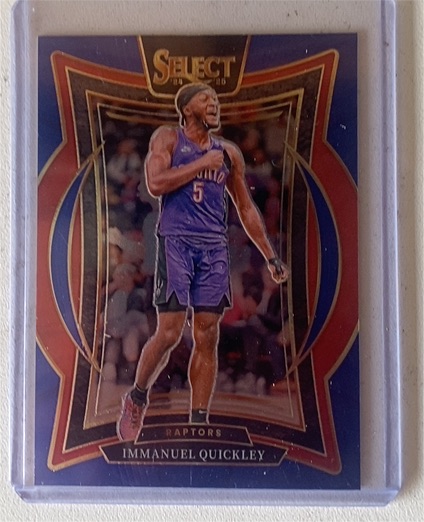 2024-25 Panini Select #41 Immanuel Quickley — front