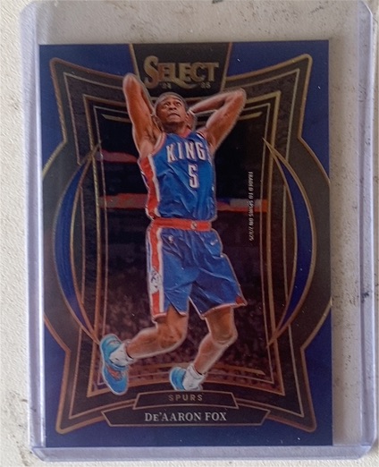 2024-25 Panini Select #3 De'Aaron Fox — front
