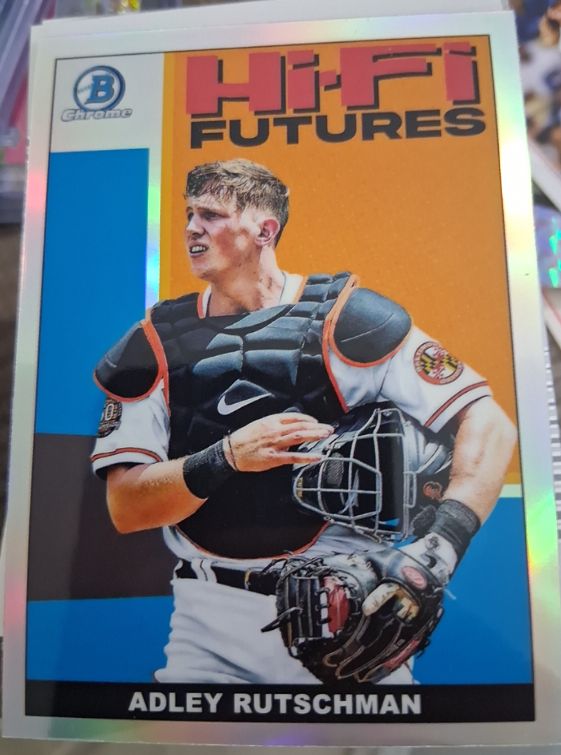 2022 Bowman Chrome #HIFI-3 Adley Rutschman — front