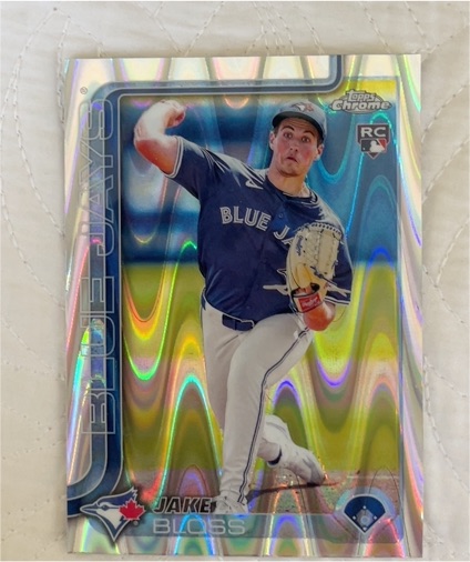 2025 Topps Chrome #188 Jake Bloss — front