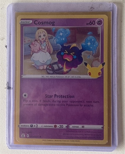 2021 Pokemon Celebrations #013 Cosmog — front
