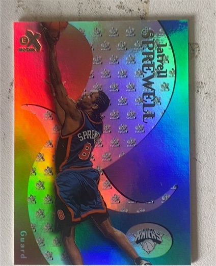 1999-00 Skybox E-X #46 Latrell Sprewell — front