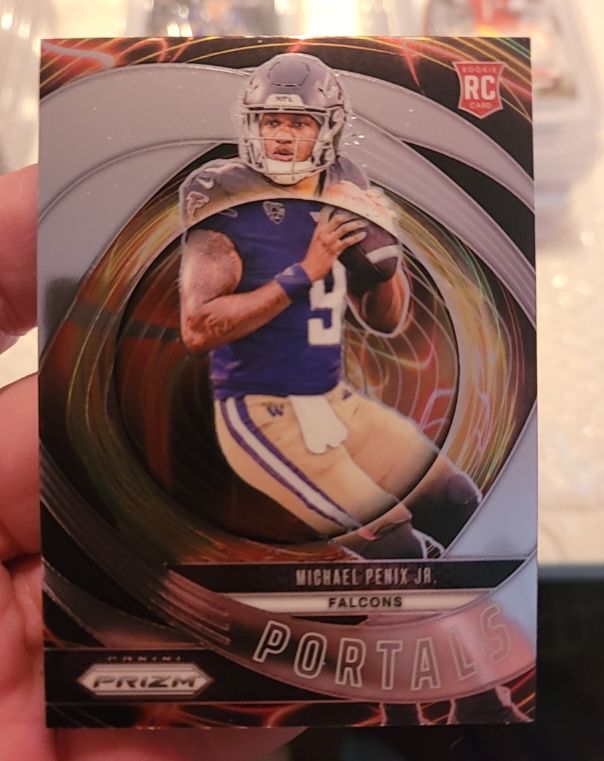 2024 Panini Prizm #6 Michael Penix Jr. Portals Rookie — front