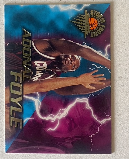 1997-98 Wheels Storm Front Adonal Foyle — front
