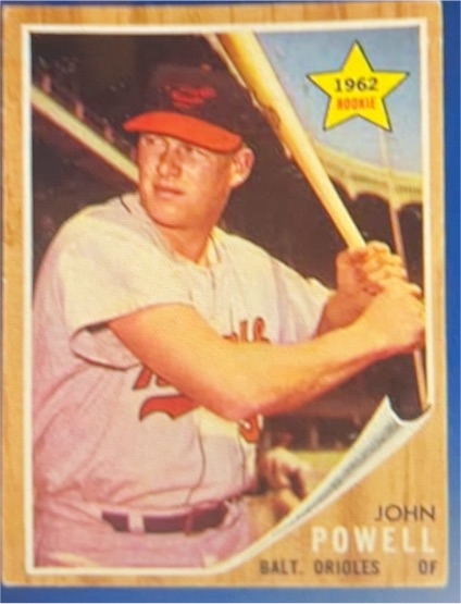 1962 Topps #99 John Powell — front