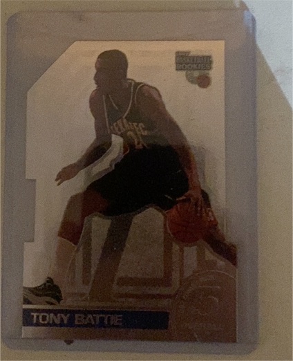 1996-97 Upper Deck #1 Tony Battie — front