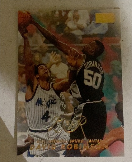 1998-99 SkyBox Premium #81 David Robinson — front