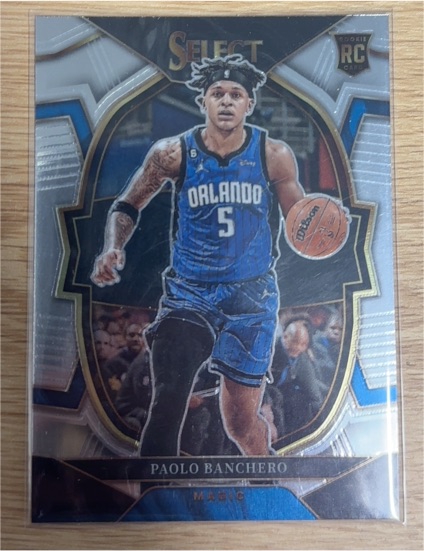 2022-23 Panini Select #72 Paolo Banchero Orlando Magic Concourse RC — front