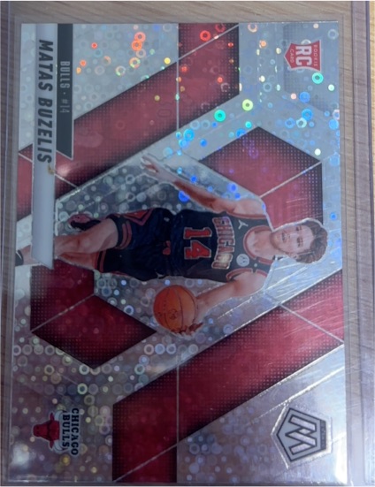 2024-25 Panini Mosaic #12 Matas Buzelis — front
