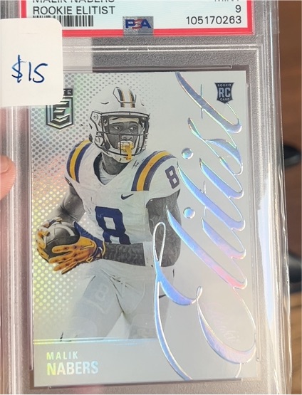 2024 Panini Donruss Elite Malik Nabers Elitist Insert RC — front