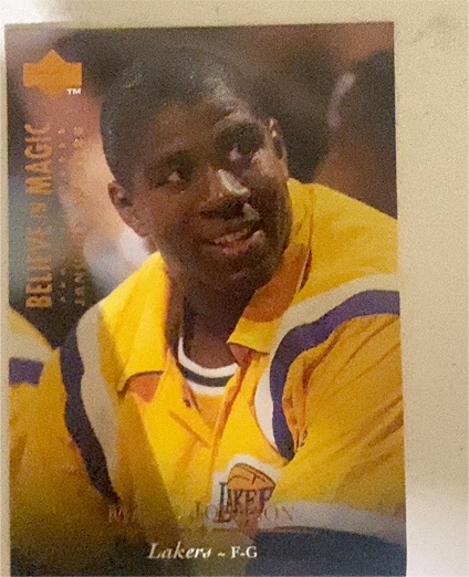 1995-96 Upper Deck #237 Magic Johnson — front
