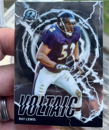 2023 Topps Composite Resurgence Voltaic #RV-15 Ray Lewis — front