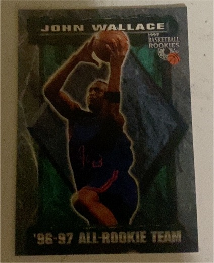 1997 Score Board Rookies #85 John Wallace — front