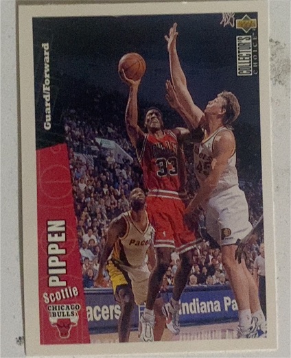 1996-97 Upper Deck Collector's Choice #221 Scottie Pippen — front