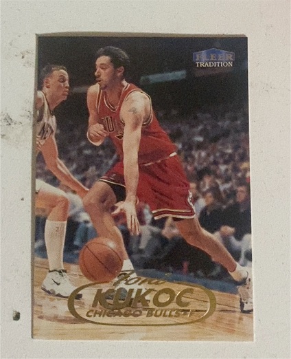 1998-99 Fleer Tradition #86 Toni Kukoc — front