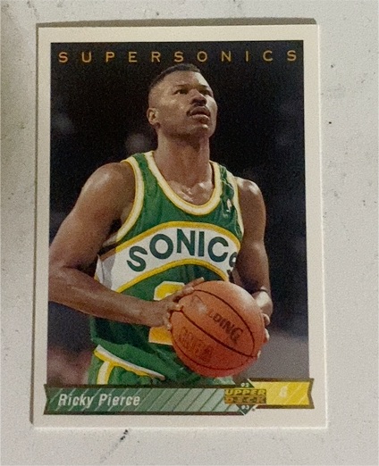 1992-93 Upper Deck #273 Ricky Pierce — front