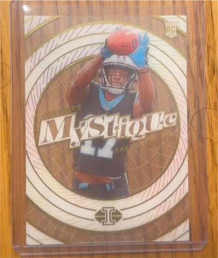 2024 Panini Illusions #15 Xavier Legette Mystique Rookie RC — front