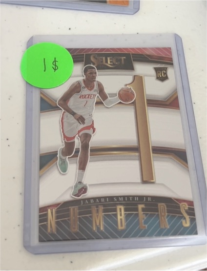 2020-21 Panini Select #1 Jabari Smith Jr. — front