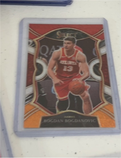 2020-21 Panini Select #50 Bogdan Bogdanovic — front