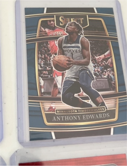 2021-22 Panini Select #49 Anthony Edwards — front