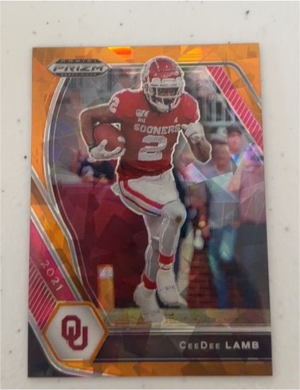 2021 Panini Prizm Draft Picks #48 CeeDee Lamb — front