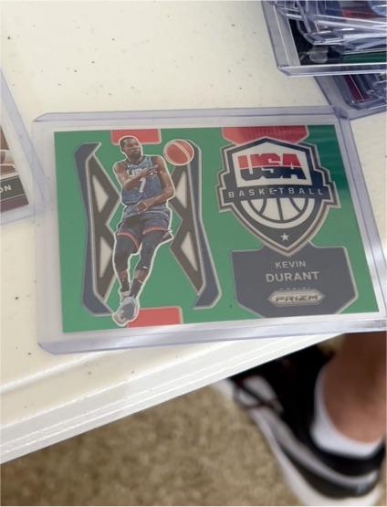 2021-22 Panini Prizm USA Basketball #2 Kevin Durant — front