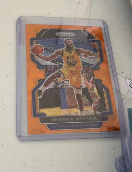 2021-22 Panini Prizm #155 Andrew Wiggins — front