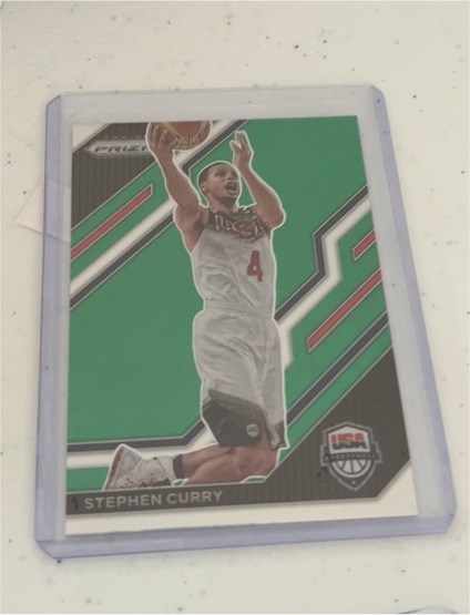 2022-23 Panini Prizm USA Basketball #10 Stephen Curry — front