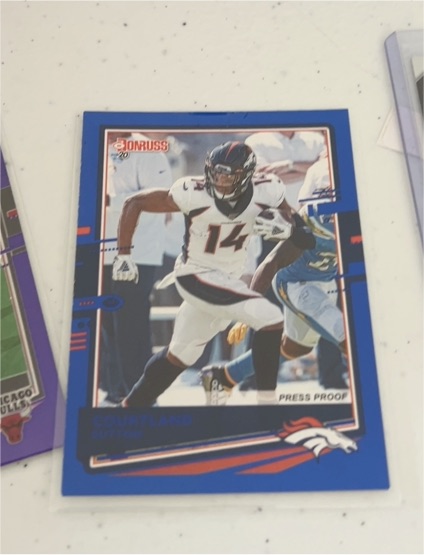 2020 Donruss #92 Courtland Sutton — front